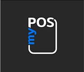 Forbidden myPOS Logo with inverted colors