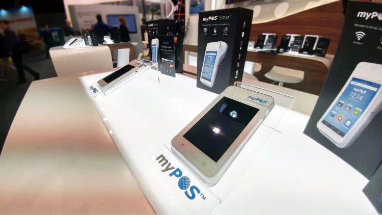 Mobile World Congress 2017 - myPOS terminals