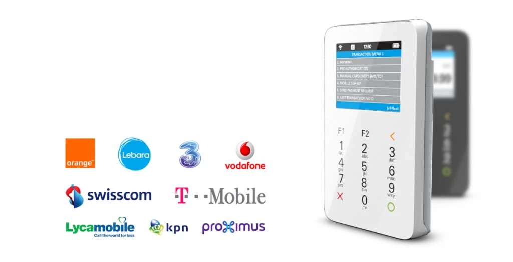  Mobile Top-up from myPOS - service providers