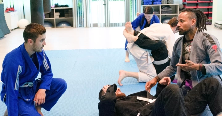 Brazilian Jiu Jitsu training