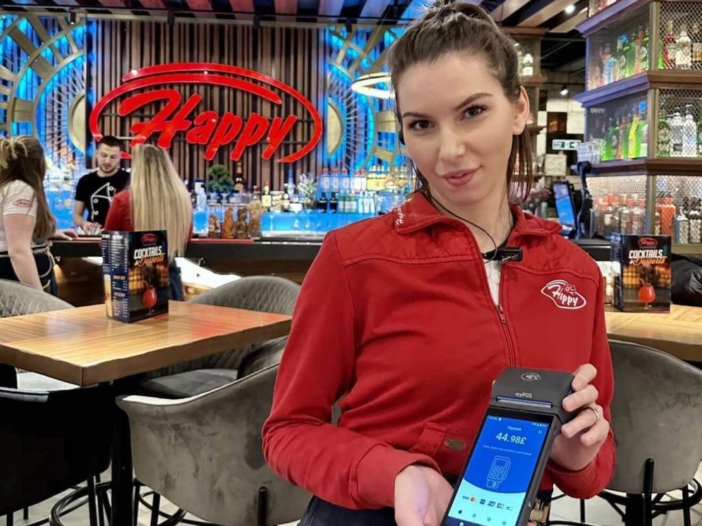 Happy Restaurant is using the Android POS myPOS Pro