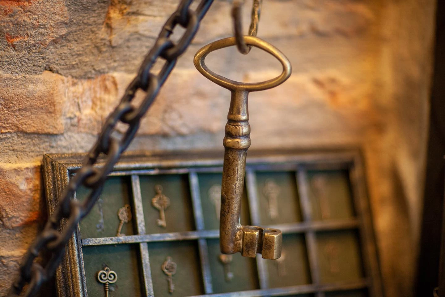 llave vieja en un bar de cerveza