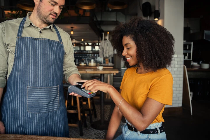 Transaction en cours sans contact
