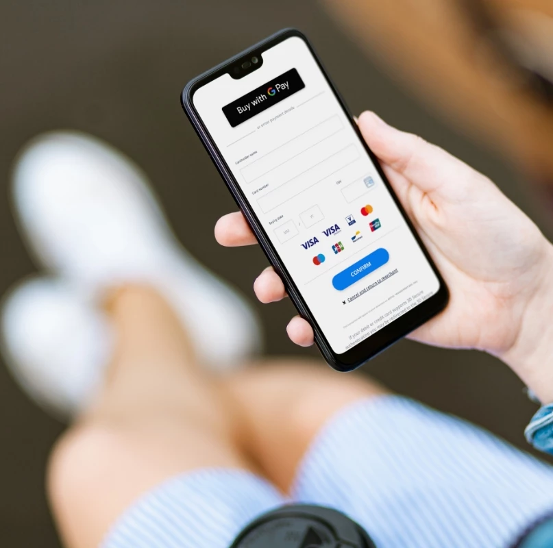 Paiement avec google pay