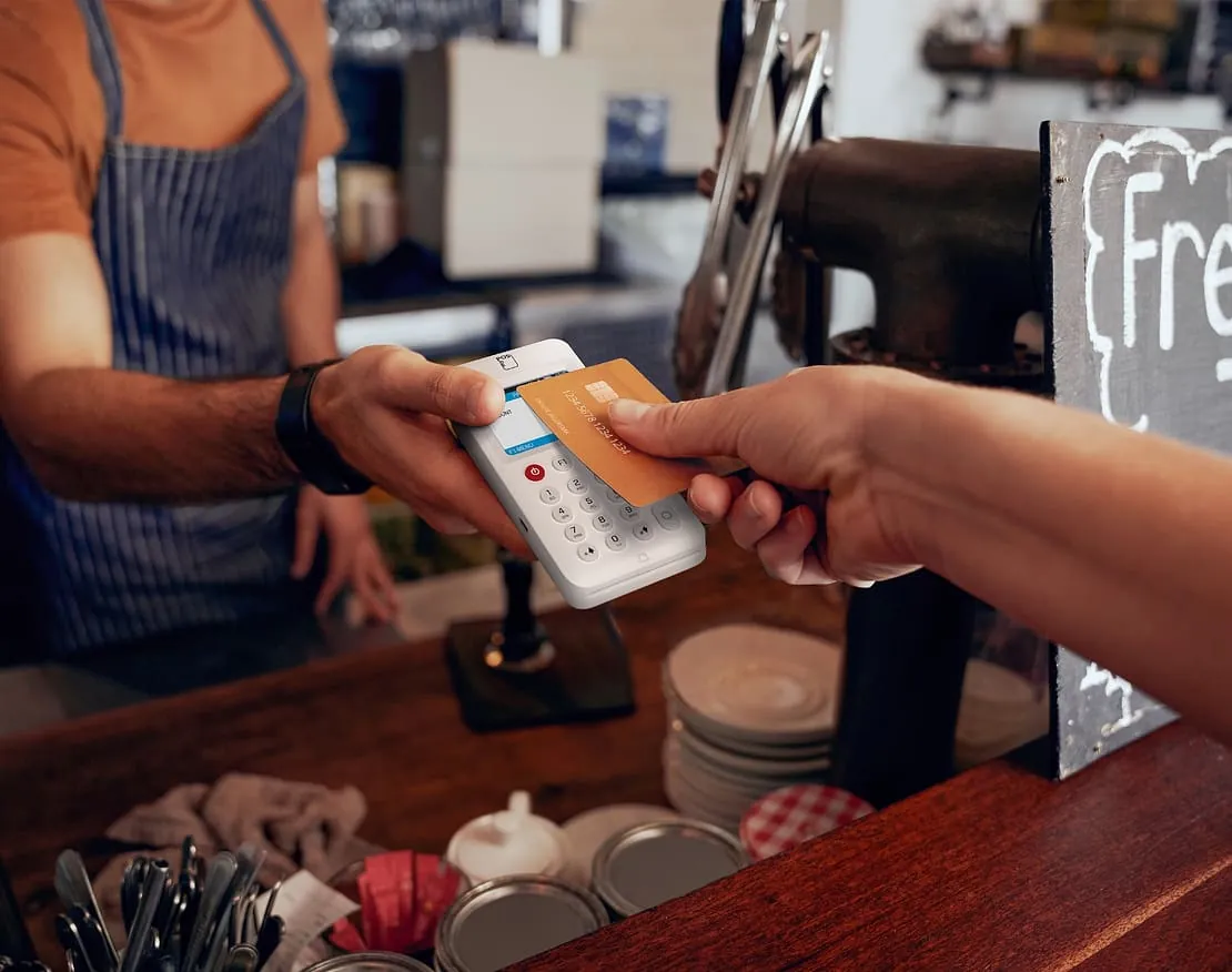 Digital receipt on smartphone