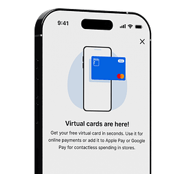 myPOS virtual card