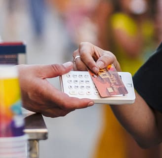 Card payment on terminal