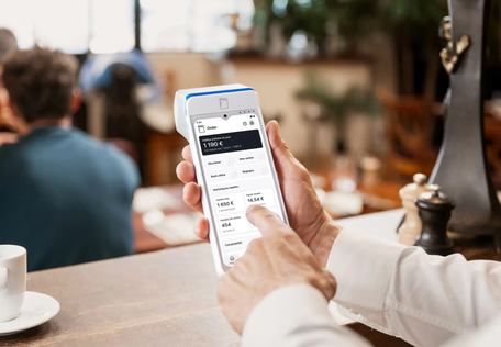 myPOS Handheld Cash Register for food trucks and quick service