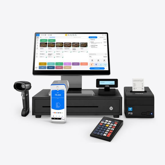 myPOS Cash Register POS software interface