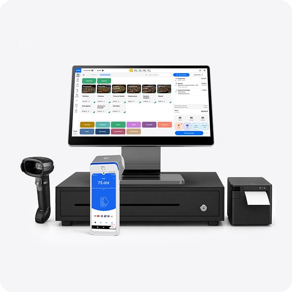 myPOS Cash Register POS software interface