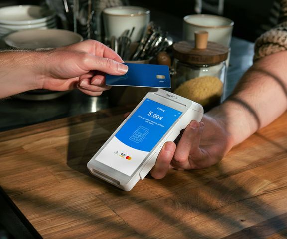 Card payment on myPOS terminal