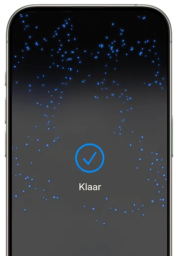 The transaction is complete