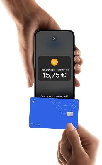 Hand the iPhone to the buyer to pay