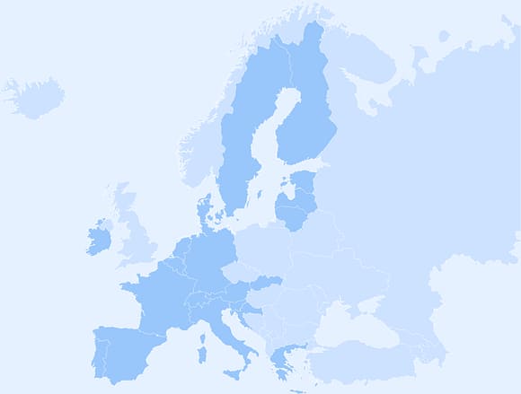 Map of Europe