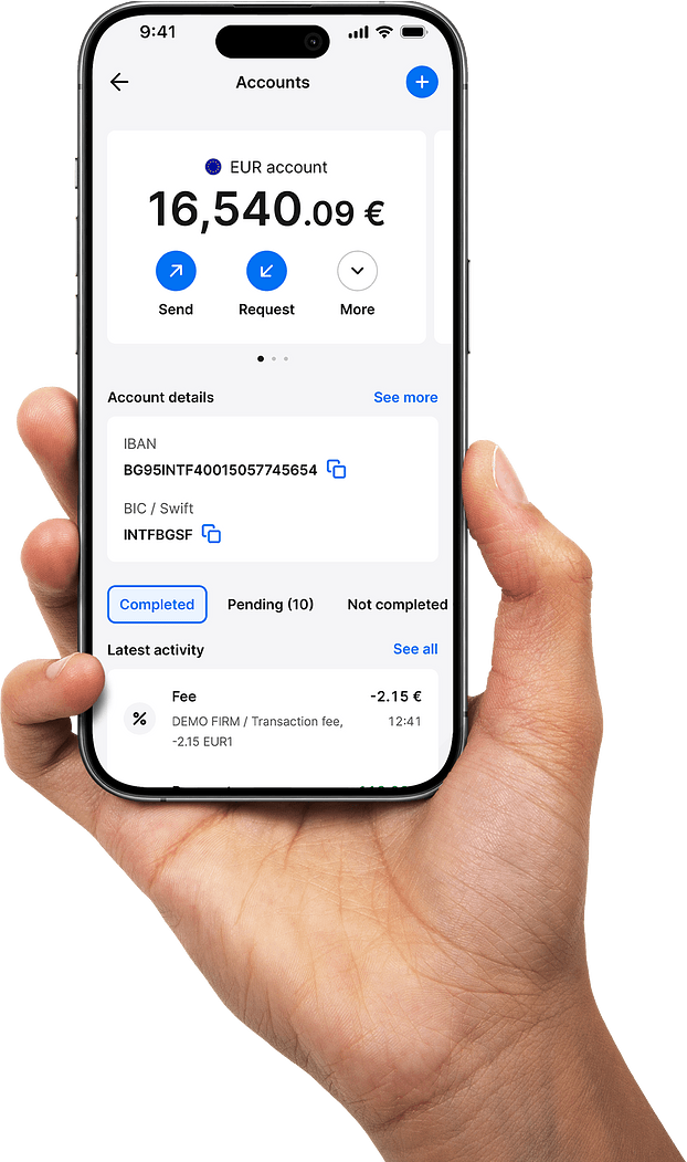 Open an online business account with no monthly fees myPOS
