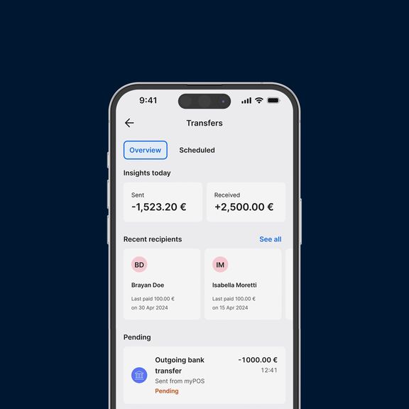 myPOS app showcase