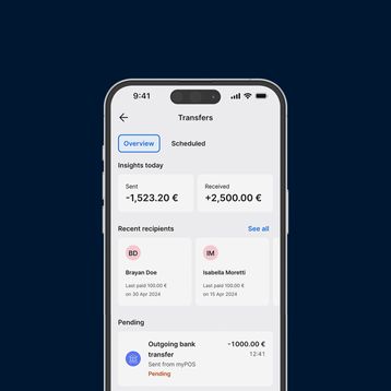 myPOS app showcase