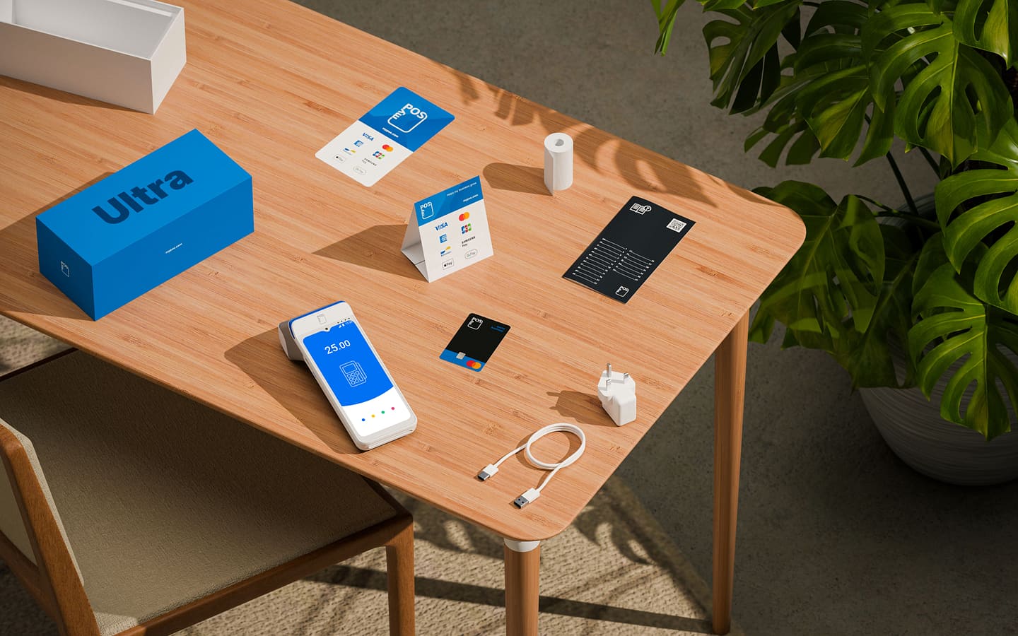 myPOS Ultra terminal package