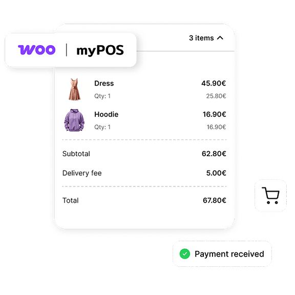 Start selling online with WooCommerce and myPOS